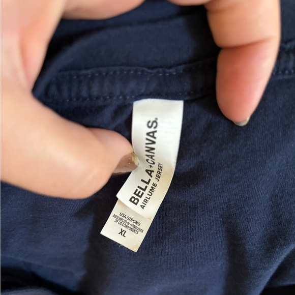 Navy Holiday Disney World V-Neck - Picture 2 of 2